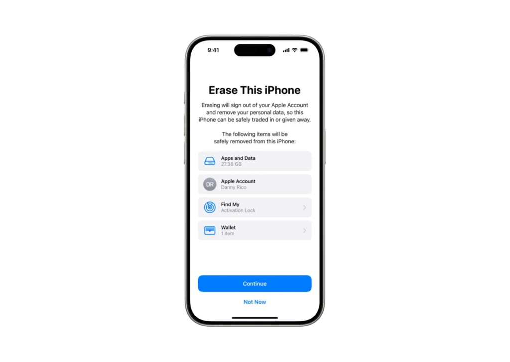 How to Clear an iPhone to Sell