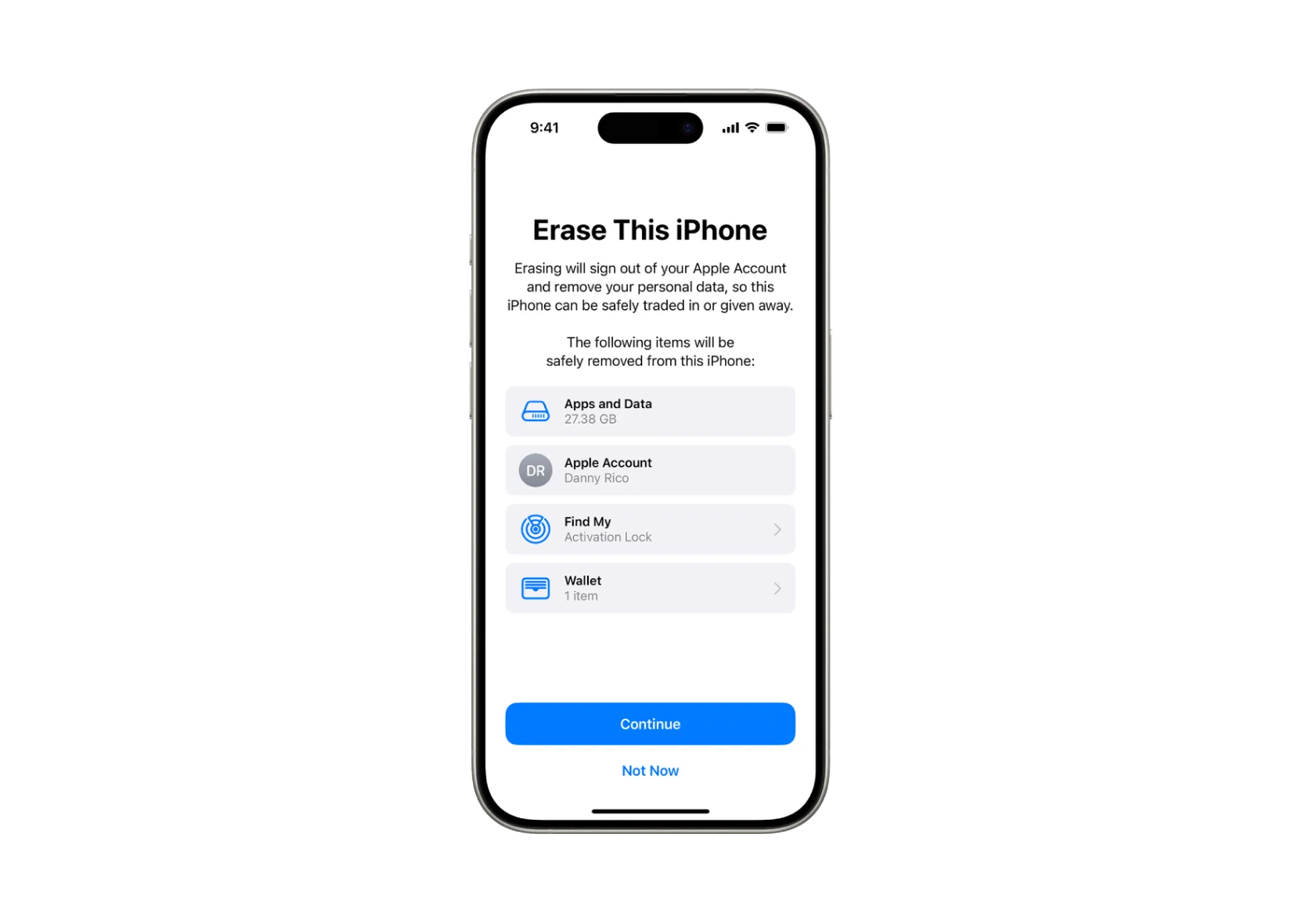 How to Clear an iPhone to Sell